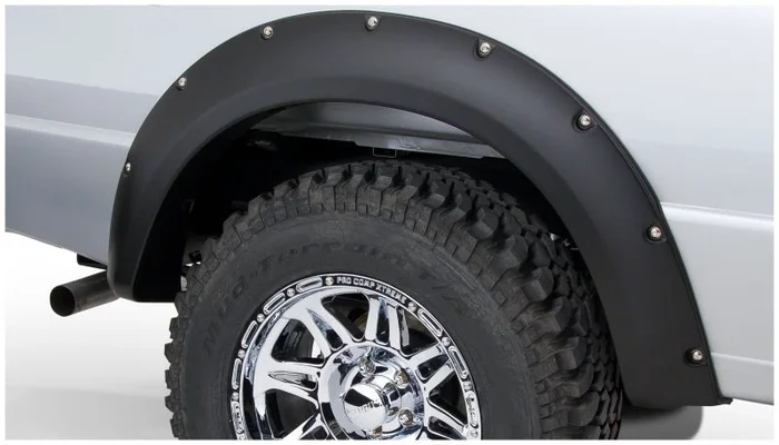 Bushwacker 93-11 Ford Ranger Styleside Pocket Style Flares 2pc 72.0/84.0in Bed – Black