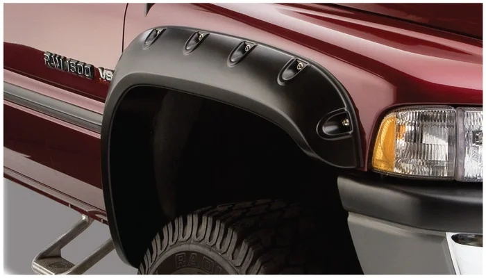 Bushwacker 94-01 Dodge Ram 1500 Pocket Style Flares 2pc – Black