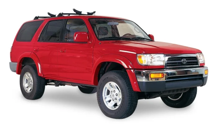 Bushwacker 96-02 Toyota 4Runner Extend-A-Fender Style Flares 4pc – Black