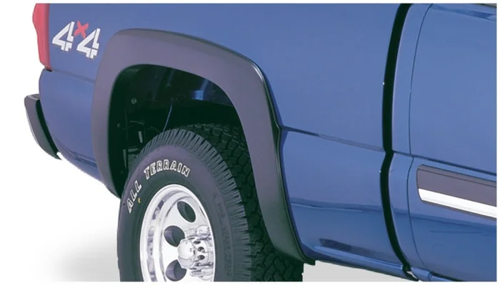 Bushwacker 99-02 Chevy Silverado 1500 Fleetside OE Style Flares 4pc 78.0/96.0in Bed – Black