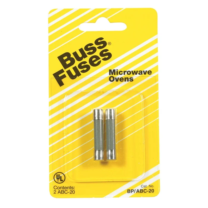Bussmann – BP/ABC-20 – 20 amps Fast Acting Microwave Fuse – 2/Pack