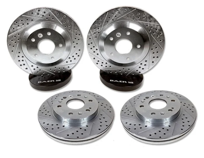 C6 Corvette Drilled/Slotted OE Replacement Brake Rotor Set: 2005-2013 – Baer Sport Brakes