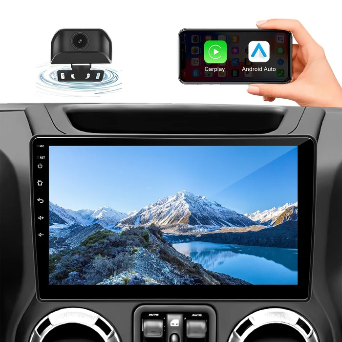 Car Stereo Radio for Jeep Wrangler JK Compass Grand Cherokee Dodge Ram 1500