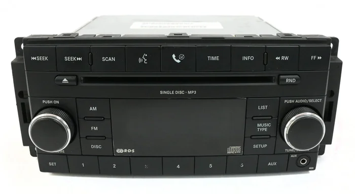 Chrysler Sebring 2007-2008 Dodge Avenger Radio AM FM mp3 CD Aux P05064058AJ RES