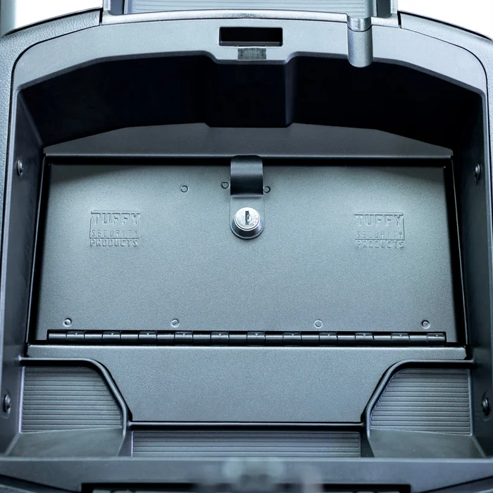 Console Safe – ’09-10 Ram 1500 / ’11-18 1500 / ’19-21 1500 Classic / ’10-18 2500/3500; w/ Fixed Floor Console; w/o Installed Remote CD Player (Black; Standard Key)