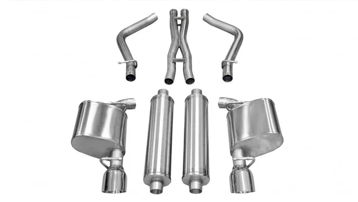 Corsa 11-13 Chrysler 300 R/T 5.7L V8 Polished Xtreme Cat-Back Exhaust