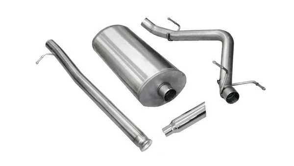 Corsa 2009-2013 Chevrolet Silverado Reg. Cab/Long Bed 1500 4.8L V8 Polished Sport Cat-Back Exhaust – 24902