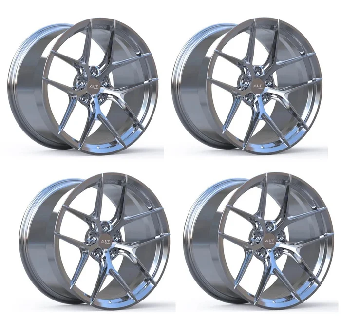 Corvette Wheels: ALT5 FORGED – Chrome (Set)