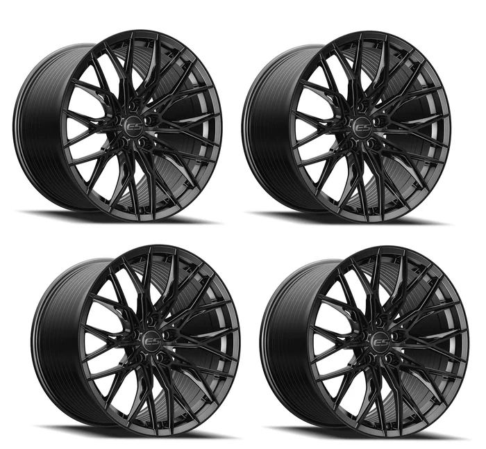 Corvette Wheels: E5 Sebring – Gloss Black (Set)