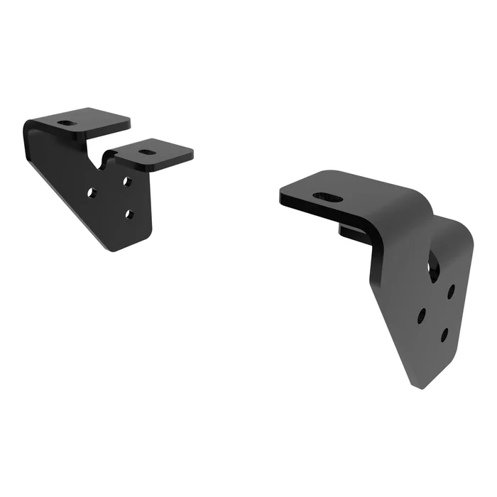 CURT 16301 Semi-Custom 5th Wheel Brackets, Select Dodge Ram 2500, 3500 (No Cab Chassis)
