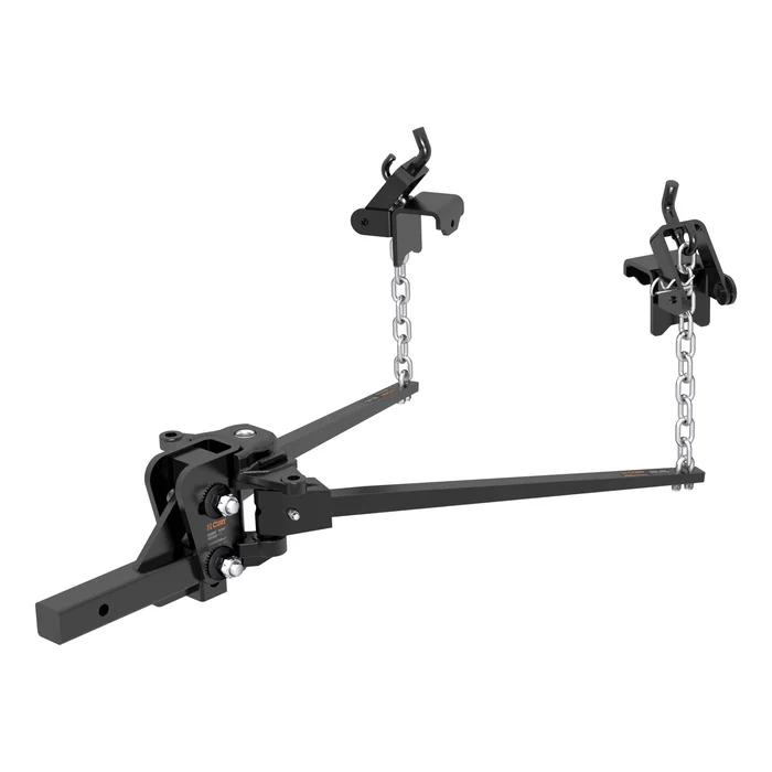 CURT 17302 Long Trunnion Bar Weight Distribution Hitch (8K – 10K lbs., 30-5/8 Bars)