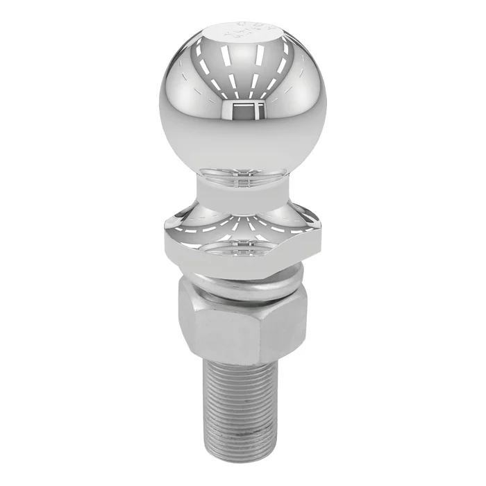 CURT 40020 2 Trailer Ball (1 x 3 Shank, 6,000 lbs., Chrome)