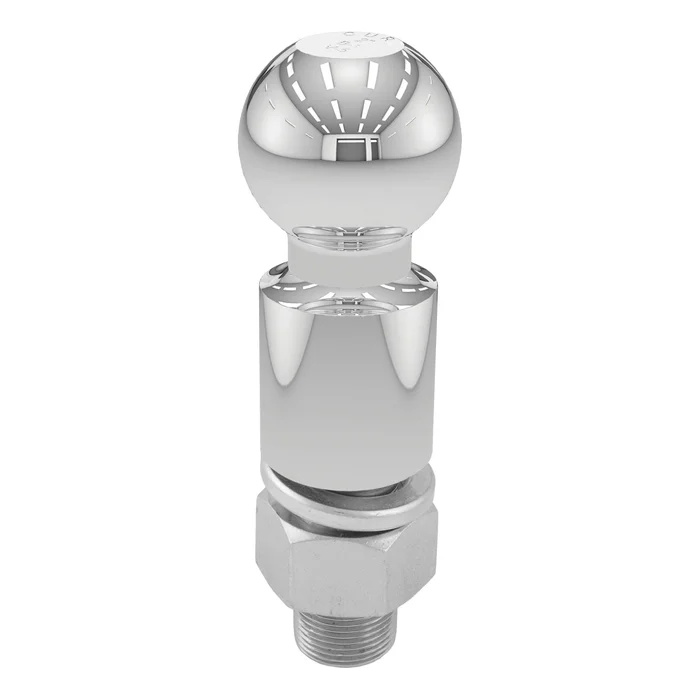 CURT 40036 2-5/16 Trailer Ball (1-1/4 x 2-5/8 Shank, 2 Rise, 10,000 lbs., Chrome)