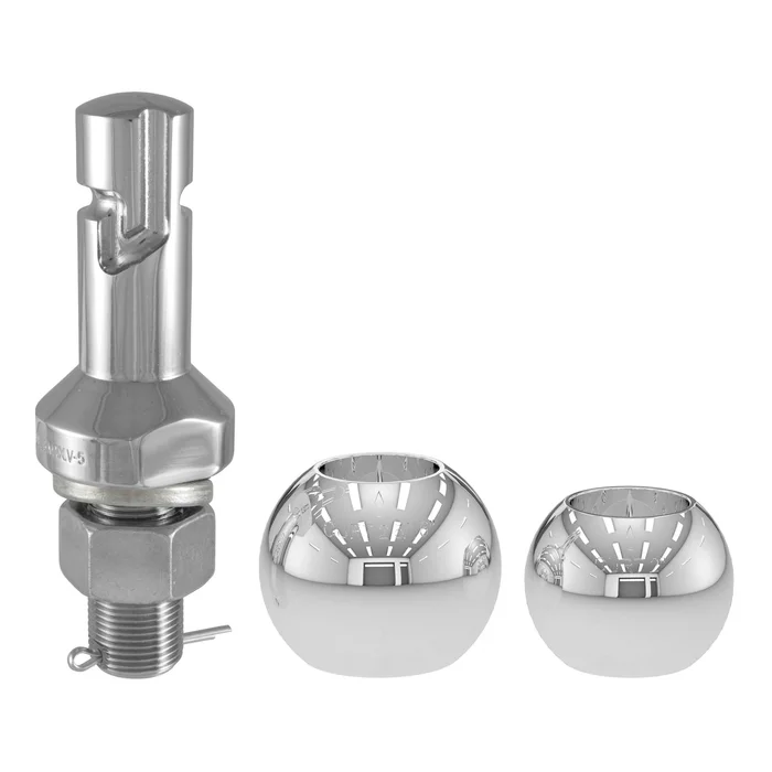 CURT 42280 Switch Ball Trailer Ball Set (2 & 2-5/16 Balls, 1 x 2-1/4 Shank)