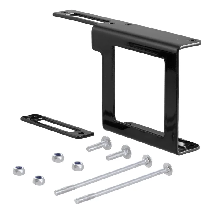 CURT 58001 Easy-Mount Wiring Bracket for 4 or 5-Way Flat (2 Receiver)