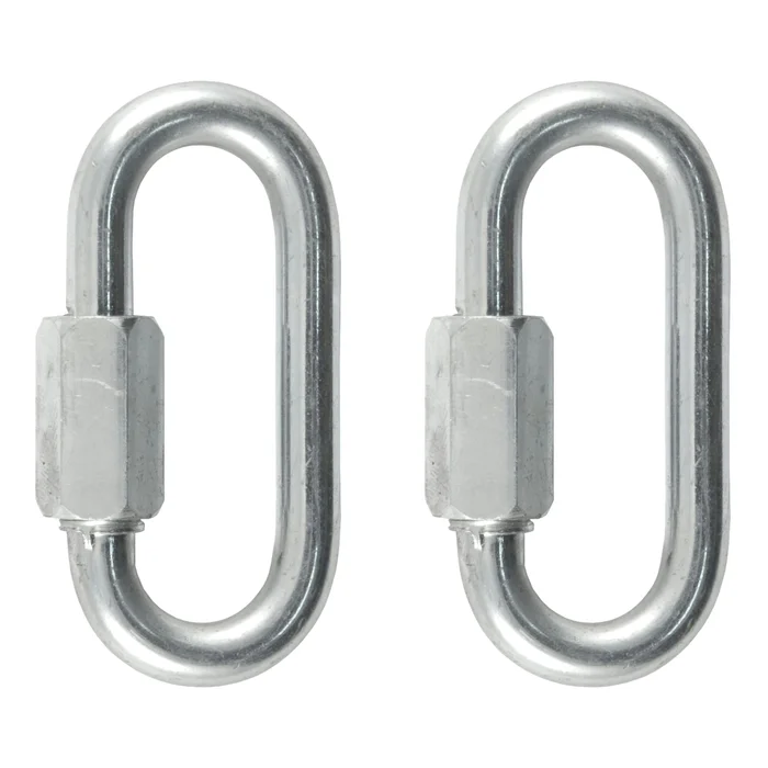 CURT 82903 5/16 Quick Links (8,800 lbs. Breaking Strength, 2-Pack)