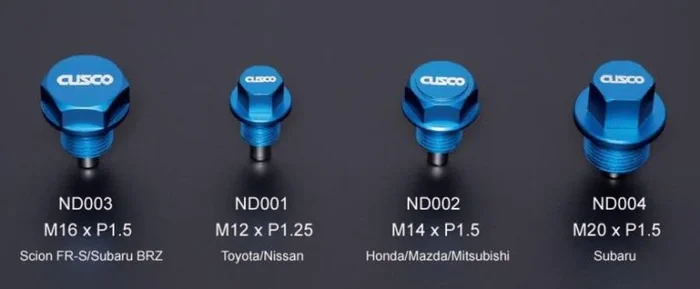 Cusco Neodymium Magnetic Drain Bolt – Honda/Mazda/Mitsubishi/Suzuki