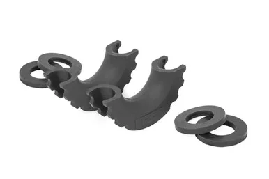 D-Ring Isolators Black-Pair – Rough Country Suspension