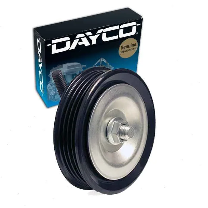 Dayco AC Drive Belt Idler Pulley for 2000-2004 Nissan Xterra 3.3L V6