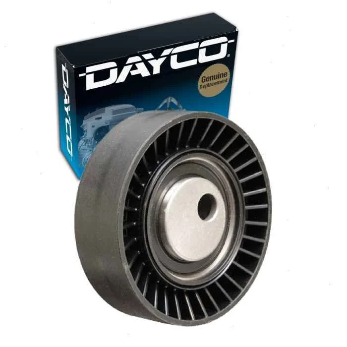 Dayco Alternator Power Steering Drive Belt Idler Pulley for 2001-2002 BMW 530i