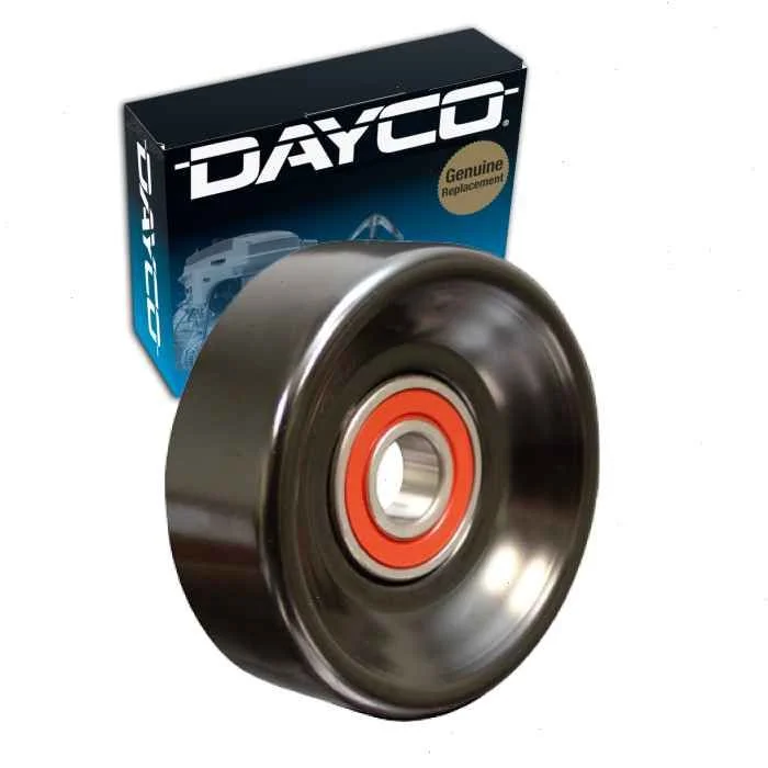 Dayco Alternator Water Pump Power Steering Drive Belt Idler Pulley for 2000-2008 GMC Yukon XL 1500 5.3L 6.0L 6.2L V8