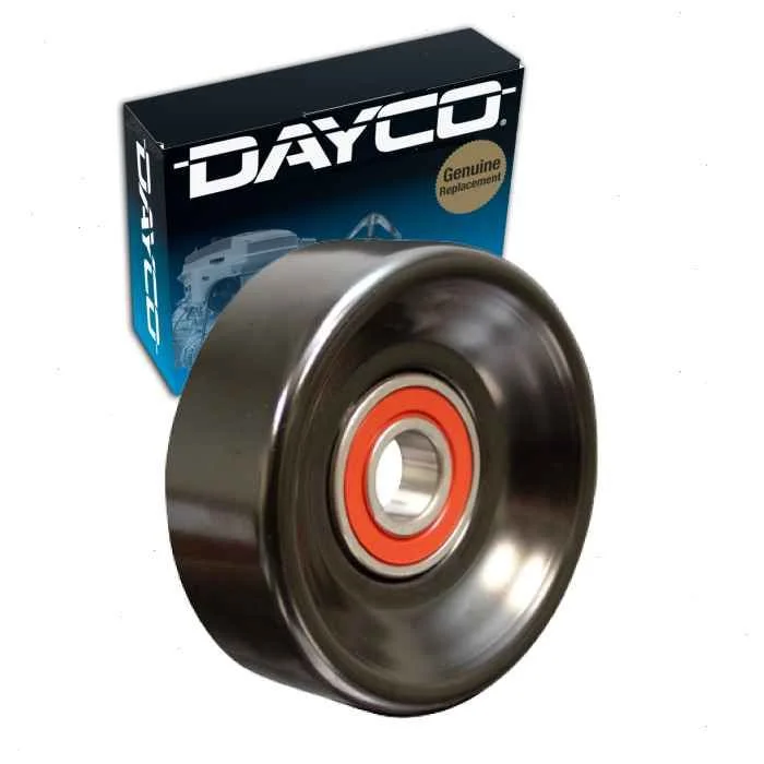 Dayco Alternator Water Pump Power Steering Drive Belt Idler Pulley for 2003-2009 Chevrolet Express 3500 4.8L 6.0L V8
