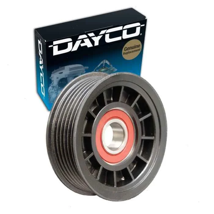 Dayco Alternator Water Pump Power Steering Drive Belt Tensioner Pulley for 2001-2008 GMC Sierra 2500 HD 6.0L V8