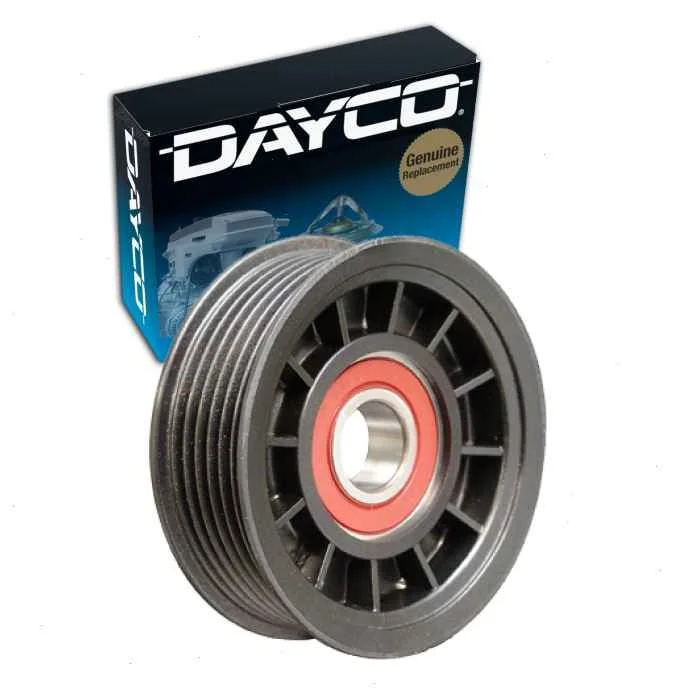 Dayco Alternator Water Pump Power Steering Drive Belt Tensioner Pulley for 2005-2008 GMC Envoy 5.3L V8