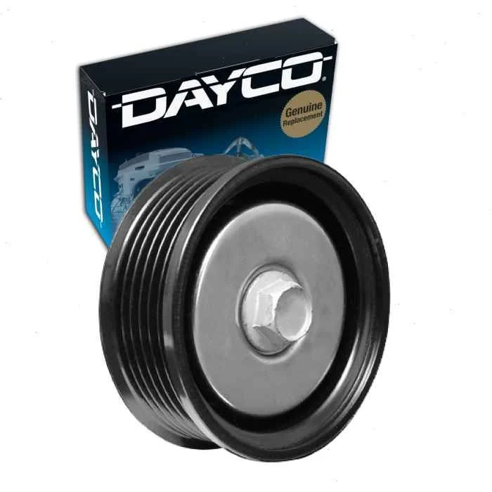 Dayco Grooved Pulley Drive Belt Idler Pulley for 2006-2007 Buick Terraza 3.9L V6