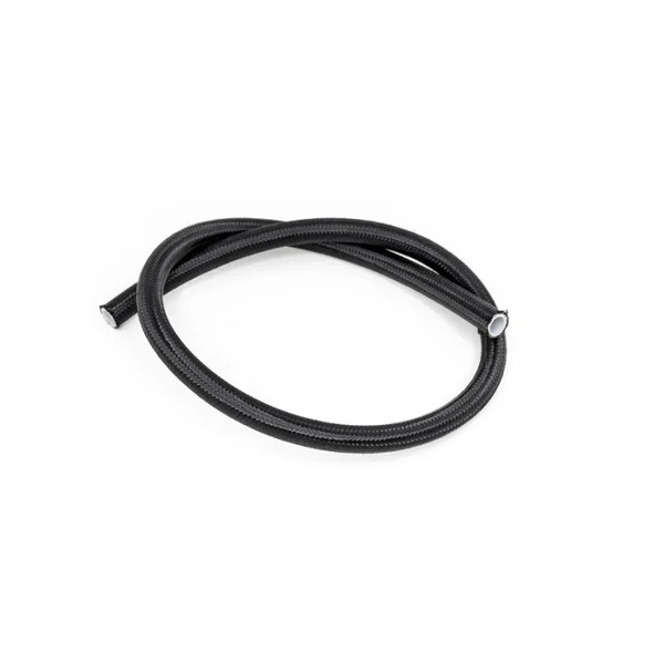 DeatschWerks 8AN Black Nylon Braided PTFE Hose 3 Feet – 6-02-0865-3