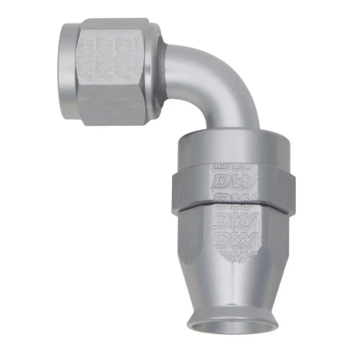 DeatschWerks 8AN Female Swivel 90-Degree Hose End PTFE (Incl. 1 Olive Insert) – 6-02-0856