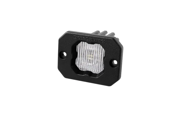 Diode Dynamics – Stage Series C1 LED Pod White SAE/DOT Fog Flush ABL Each – DD6850S