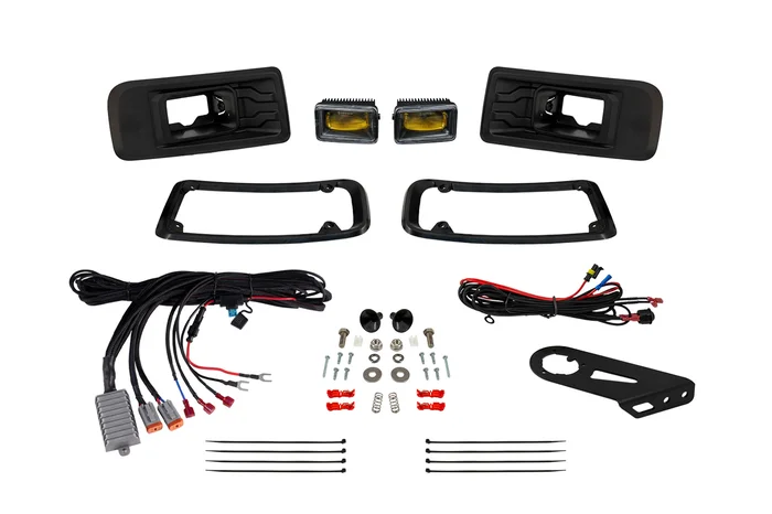 Diode Dynamics Elite Series Add-On LED Fog Light Kit for 22+ Ford Maverick, Yellow – DD7769