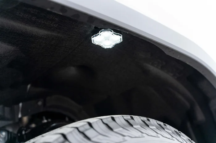 Diode Dynamics Single-Color Rock Light Mid-Size Installer Kit (8-pack) – DD7742