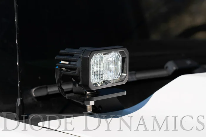 Diode Dynamics SS3 LED Ditch Light Kit for 14-19 Silverado/Sierra, Pro Yellow Driving-DD6658