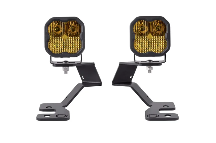 Diode Dynamics SS3 LED Ditch Light Kit for 21-23 Ford Bronco Sport, Pro Yellow Combo-DD7141