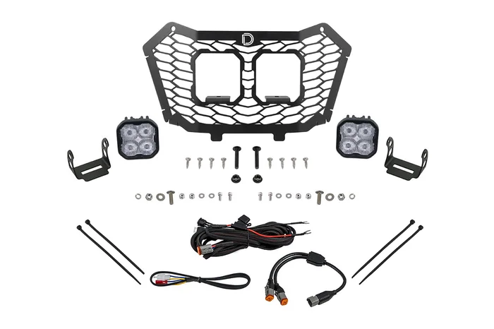 Diode Dynamics Stage Series LED Grille Kit for 22-24 Honda Talon, Sport White Fog – DD7901