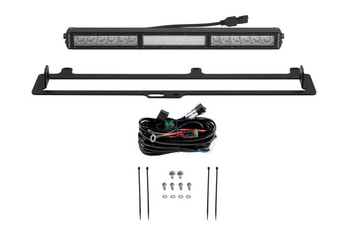 Diode Dynamics TRD Pro Grille Light Bar Kit for 22+ Toyota Tundra, White Combo – DD7415