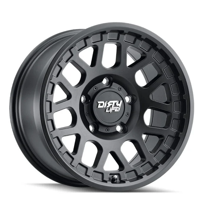 Dirty Life 9306 Mesa 17×9 / 6×139.7 BP / 0mm Offset / 106mm Hub Matte Black Wheel
