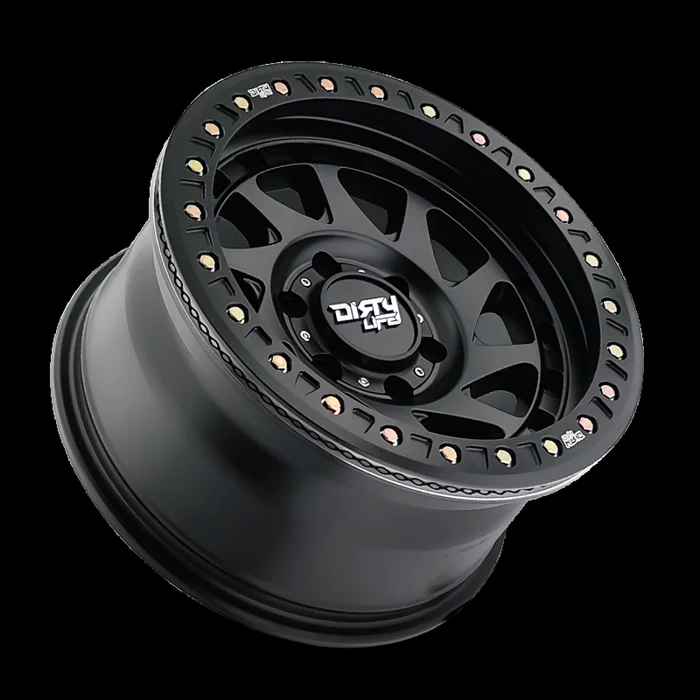 Dirty Life 9313 Enigma Race 17×9 / 6×139.7 BP / -38mm Offset / 106mm Hub Matte Black Wheel