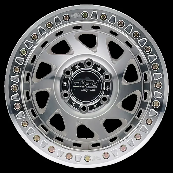 Dirty Life 9313 Enigma Race 17×9 / 8×170 BP / -12mm Offset / 125.2mm Hub Machined Wheel