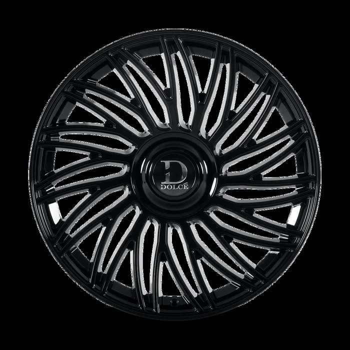 Dolce Luxury Sesto 22×9.5 6×135/6×139.7 +35et 106.2 Gloss Black Wheel