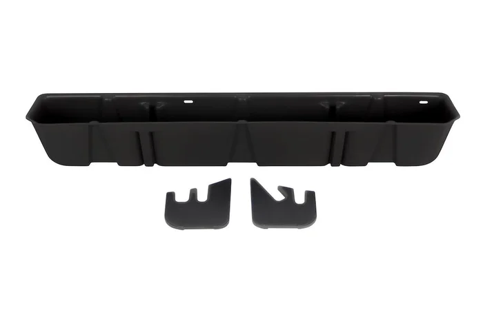 DU-HA 20106 Heavy-Duty Black Underseat Storage Box for 2015-2024 Ford F150/F250/F350/F450/F550 SuperCab
