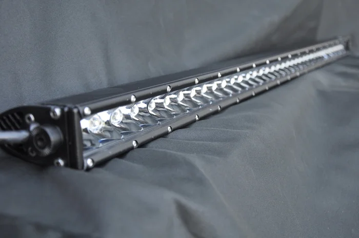 DV8 Offroad 50 in. Light Bar Slim, 250W Spot 5W CREE LED, Black – BS50E250W5W