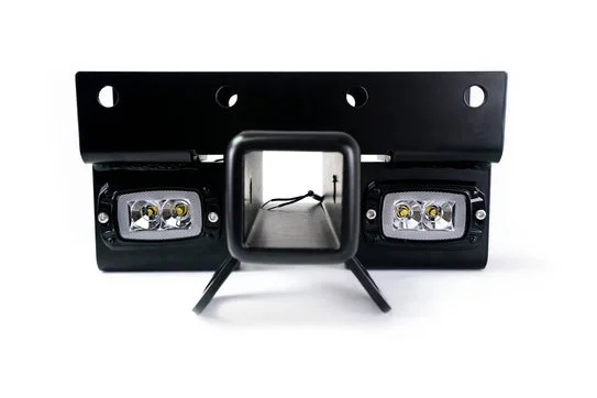 DV8 Offroad Bolt-On Hitch w/ Cube Lights: 07-23 Jeep JK/JL – AHJP-01