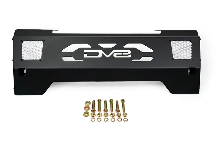 DV8 Offroad Front Skid Plate, Steel, Black Powder Coat: 21+ Bronco – SPBR-01