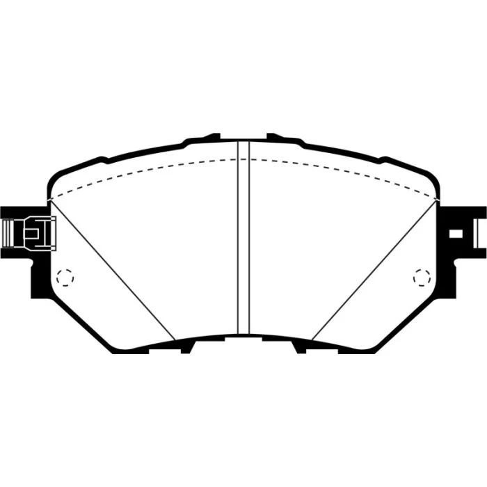 EBC Brakes Greenstuff Street sport Front Disc Brake Pad Set FMSI D1759 Mazda Mazda 3 Front 2014-2017