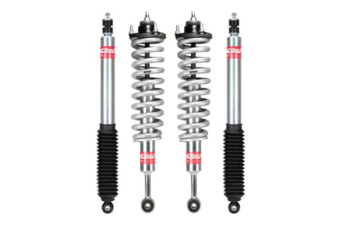 Eibach Springs E81-82-069-01-22 Set of 2 Assembled Front Shocks, Springs, Mounts + 2 Rear Shocks
