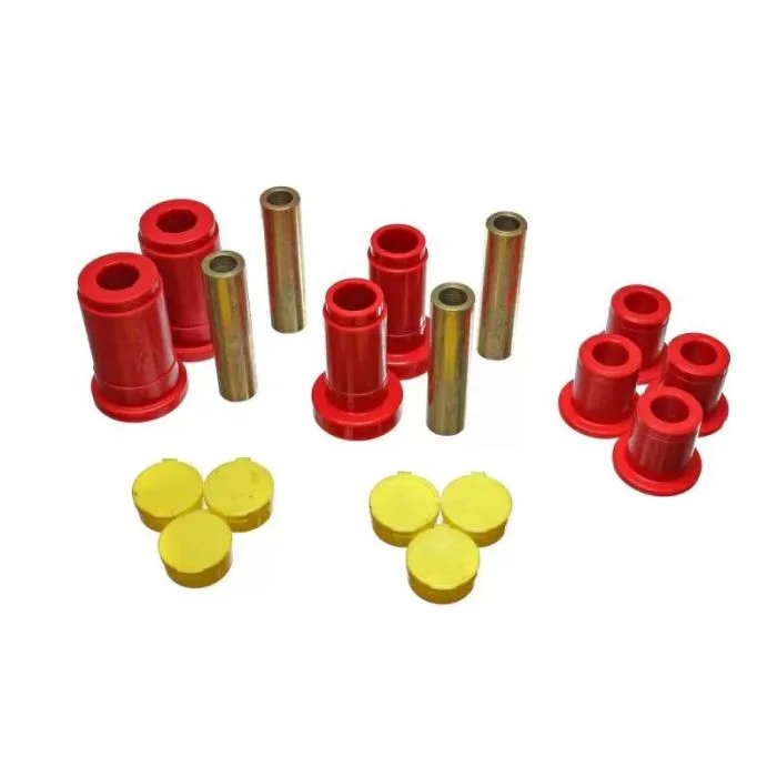 Energy Suspension 02-05 Dodge Ram 1500 2WD Red Front Control Arm Bushing Set – 5.3137R