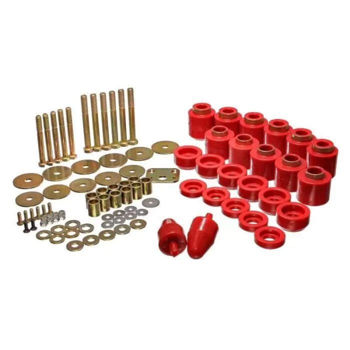 Energy Suspension 1in Body Lift Kit – Red – 2.4108R